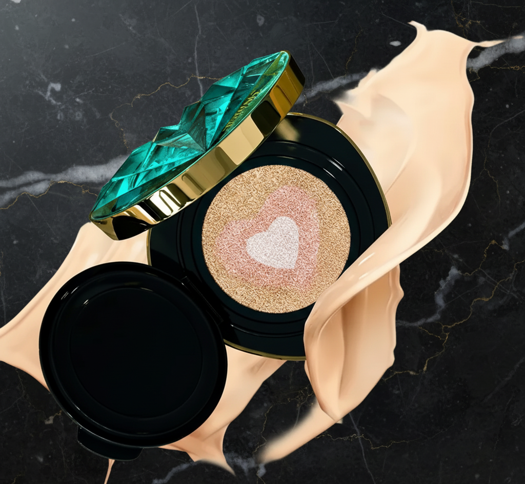 Korean Cosmetics Cushion Foundation Base Air Cushion BB CC Cream 3 in 1 Nourishing Concealer Makeup Set