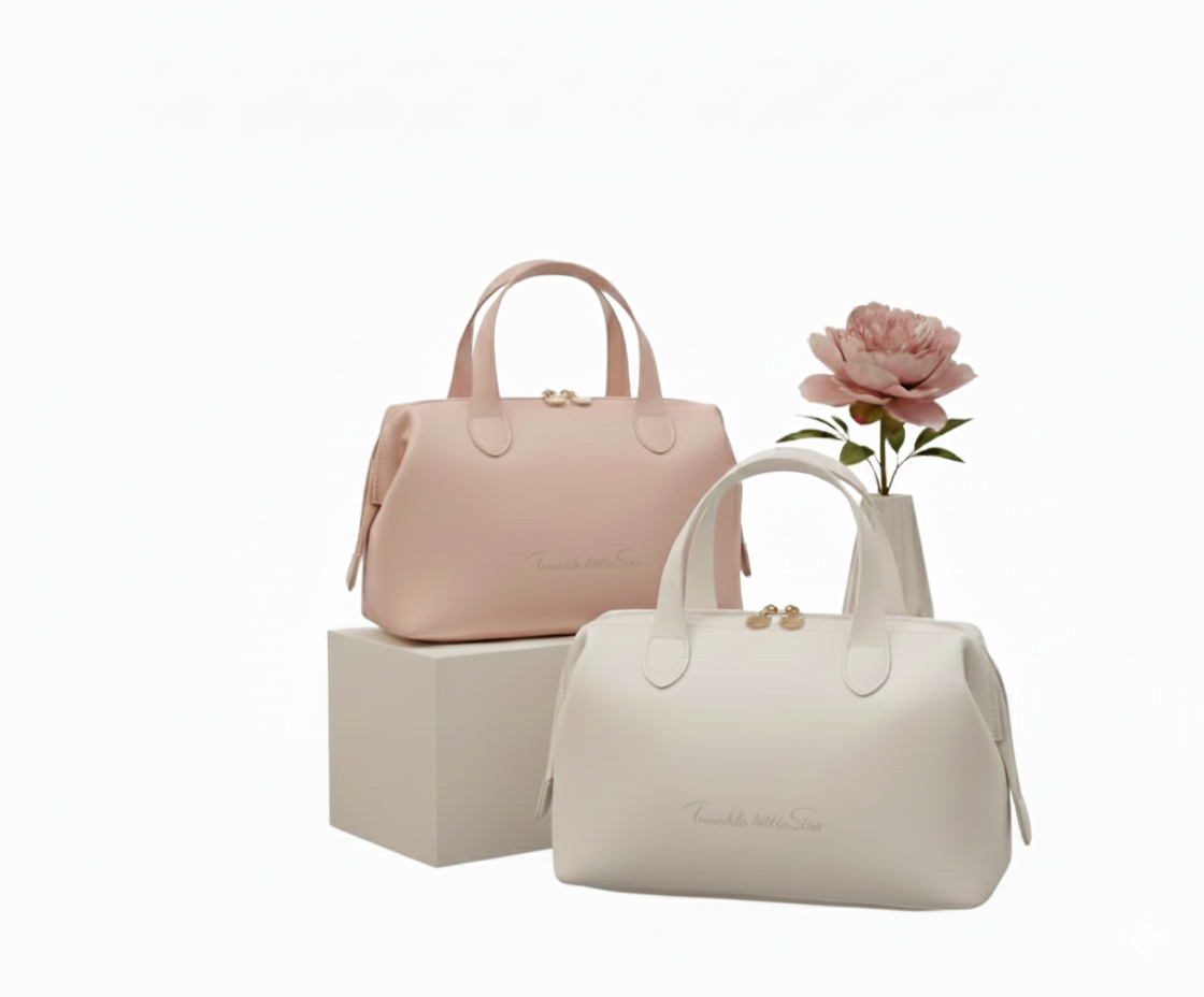 1pc/2pcs Cosmetics Storage Kit Large Capacity Travel Toiletry Bag Makeup Bag Ins Advanced Sense Portable Cosmetic Storage Bag