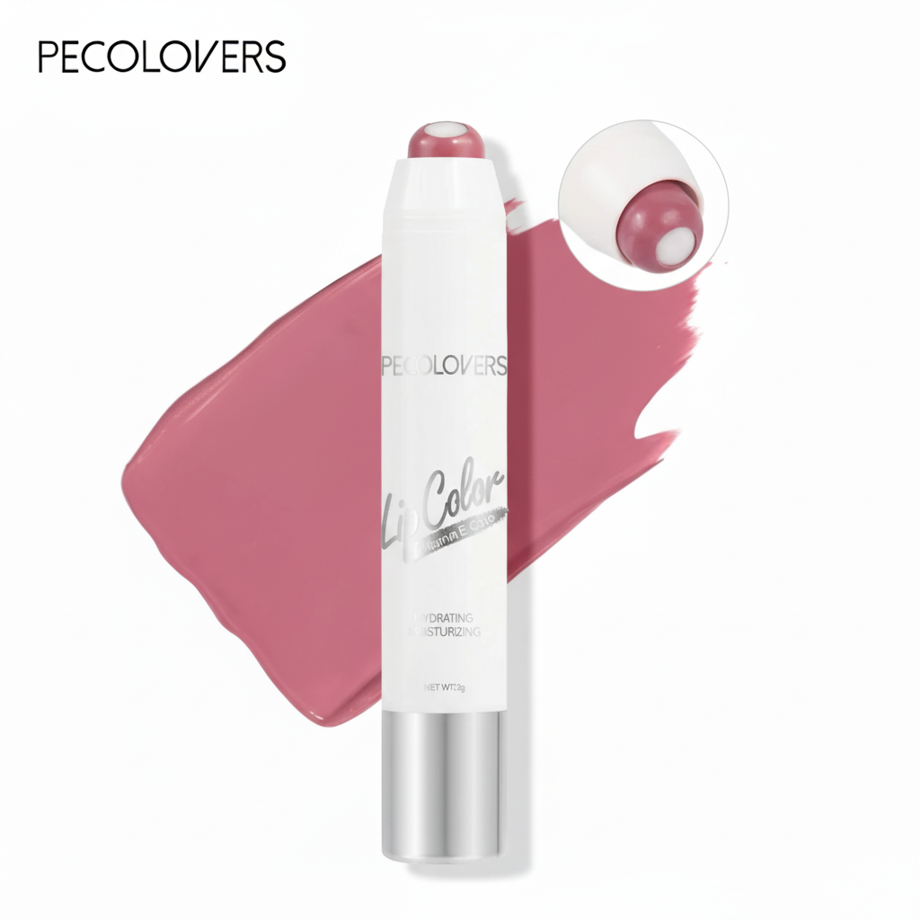 Moisturizing Gloss Lipstick Pen - Long-lasting Waterproof Color Rendering Lip Gloss, Rotating Lipstick Pen