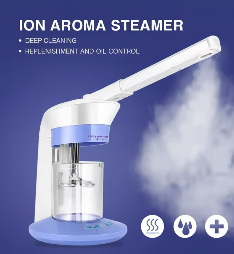 Professional Vaporizer Face Care Facial Thermal Water Steamer Nano Mist Sprayer Nebulizer Ozone Vapor Steam Fogger Beauty Tools
