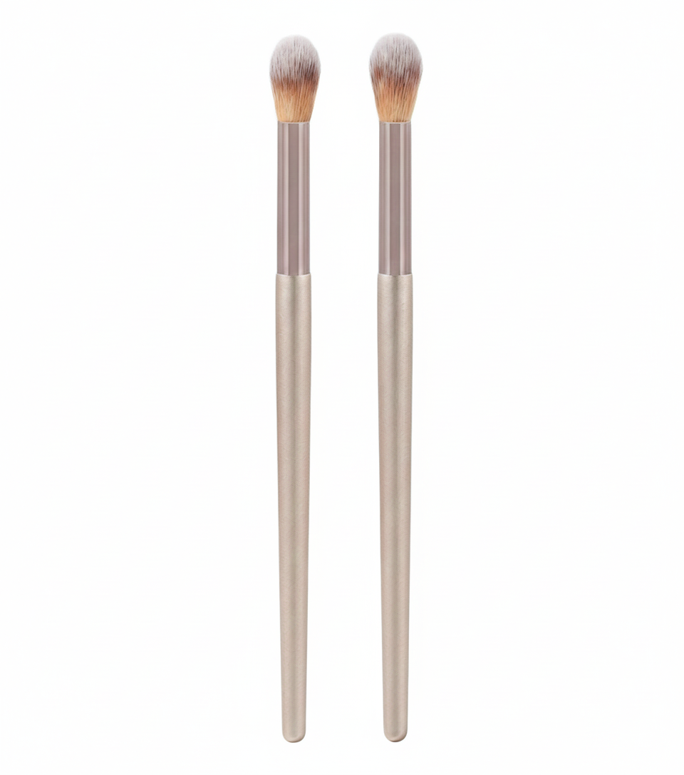 Makeup Brushes 2Pcs Professional Nose Shadow Highlighting Brush Face Cosmetics Blending Smudge Shader Brush Beauty Kits