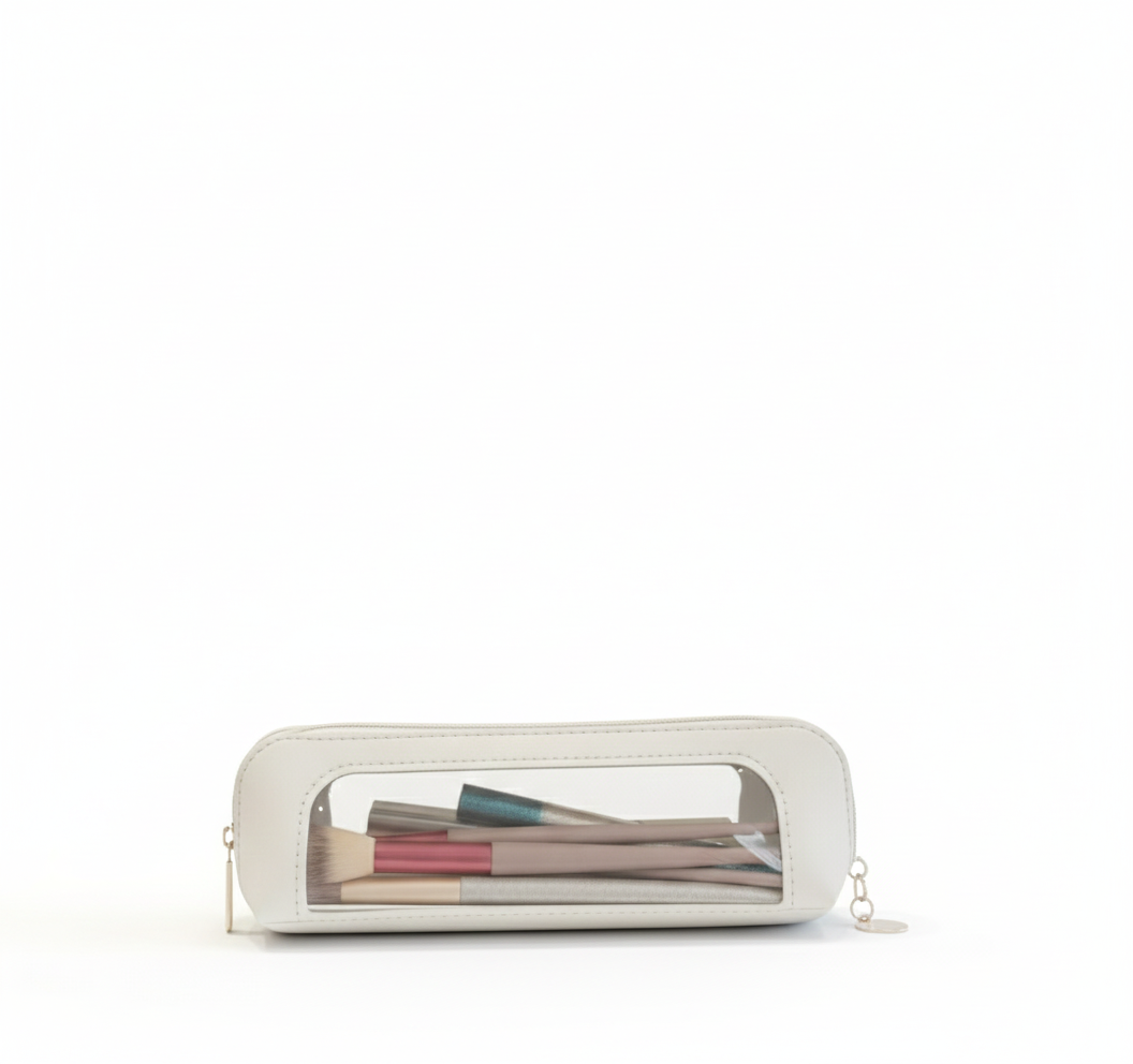 Cosmetic Bag Makeup Brush Storage Bag Portable Travel Wash Toiletries Organizer PU Portable Small Beauty Case Wash Bag Pouch