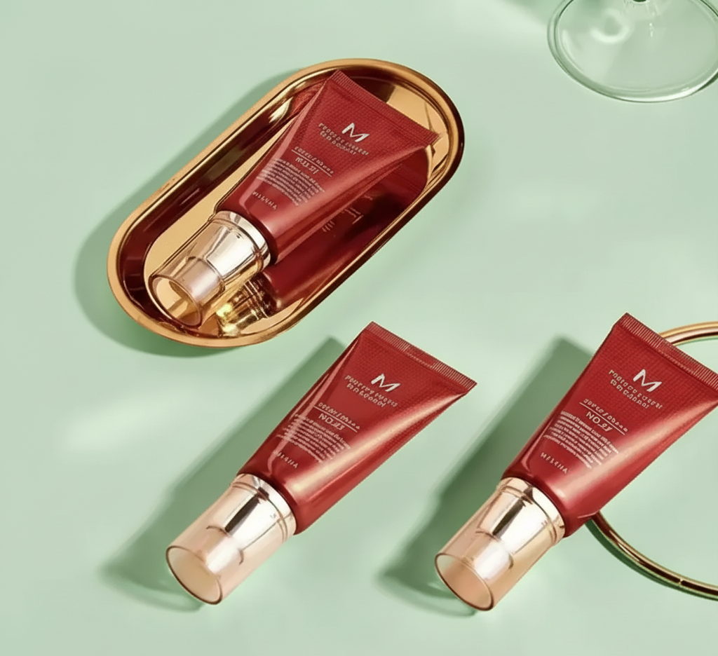 Original Korean Cosmetic BB Liquid Foundation Concealer Cream Facial Makeup Skin-Nourishing Waterproof Oil Control Long-lasting