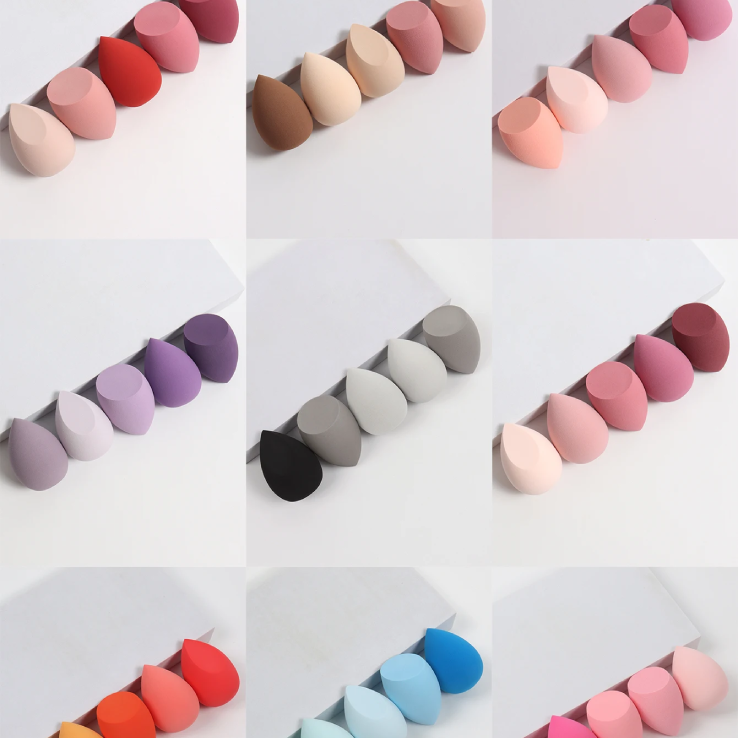 5 Bags of Beauty Eggs Makeup Sponge (Beauty Egg), Foundation Make-Up Mixed Beauty Sponge, Flawless Liquid, Cream and Powder, Mu