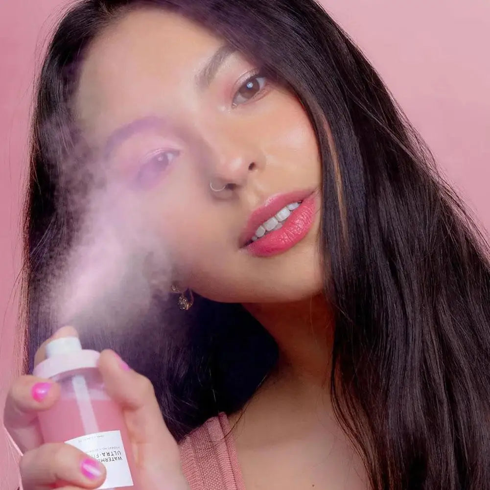 Watermelon Glow Facial Spray Watermelon Hydrating Mist Moisturizing Hyaluronic Acid Refresh Brighten Dry Skin Care