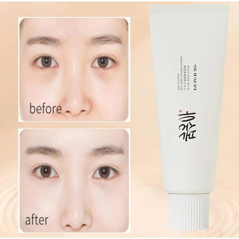 Korean Rice Extract Cream Spf50+ Hydrate Moisturizing Improve Dullness Even Out Brighten Skin Tone Last Light-feeling Concealer