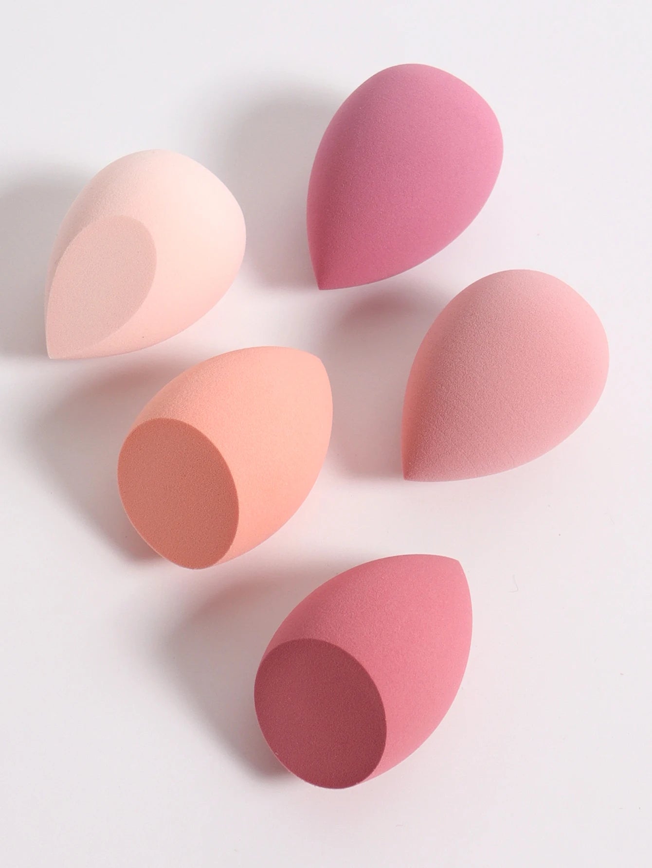 5 Bags of Beauty Eggs Makeup Sponge (Beauty Egg), Foundation Make-Up Mixed Beauty Sponge, Flawless Liquid, Cream and Powder, Mu