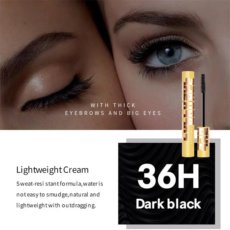 Eyelashes Lengthening Mascara Waterproof Long Lasting Silky Lash Black Eyelashes Extension Make Up Beauty Eye Korean Cosmetic