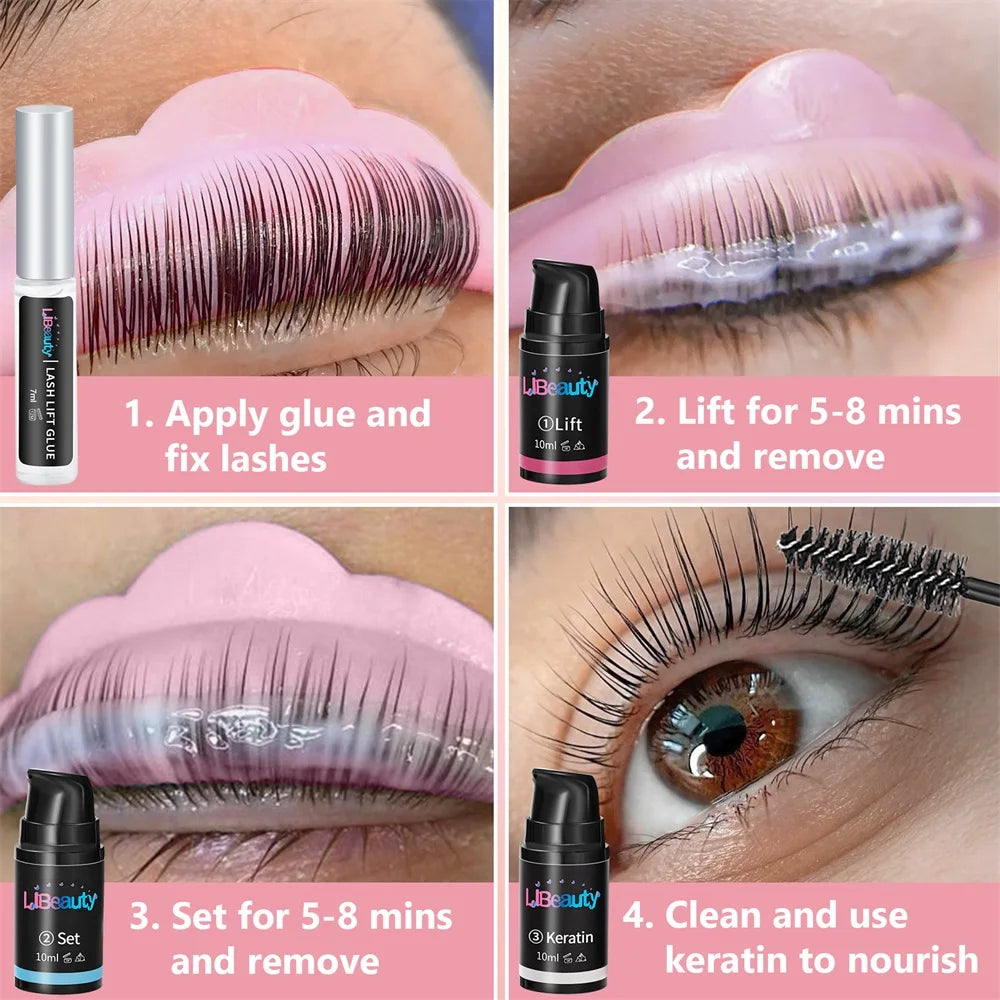 Libeauty Brow Lamination Lotion Single Bottle Lash Lift Perm Cream1#2#3#4 Keratin Emulsion Brow Lifting For Home Use Makeup Tool