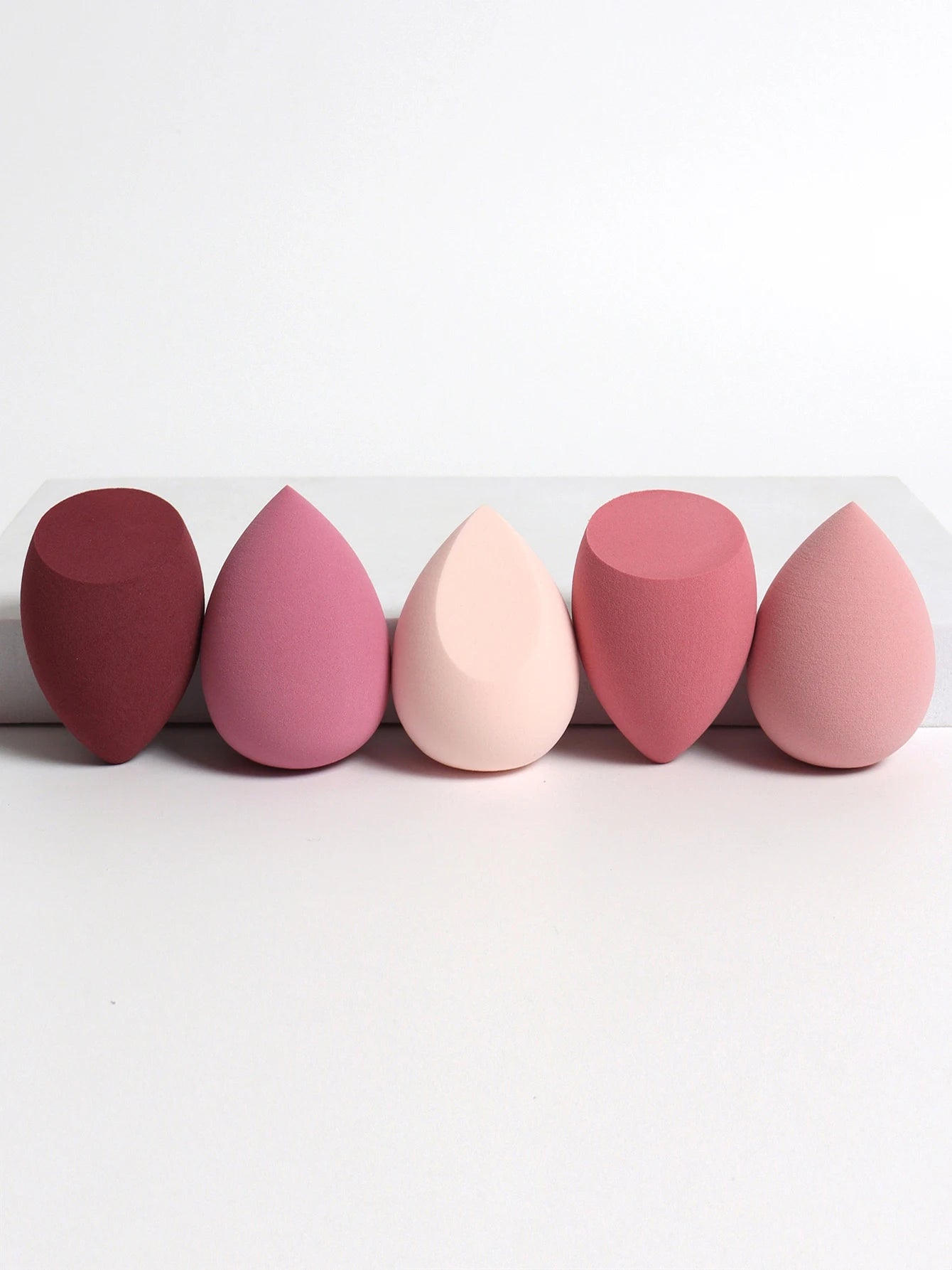 5 Bags of Beauty Eggs Makeup Sponge (Beauty Egg), Foundation Make-Up Mixed Beauty Sponge, Flawless Liquid, Cream and Powder, Mu