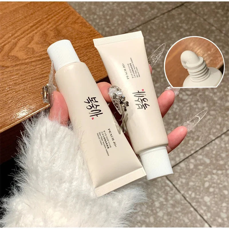 Korean Rice Isolation Cream 50ml Natural Skin Color Concealer Brightens Covers Pores Texture Cream Student' Natural Beauty Cream