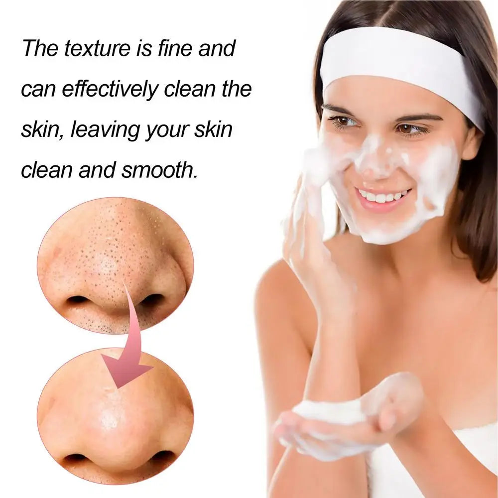 Facial foaming Cleanser Deeply Cleansing Oil Control Moisturizing Blackhead Removal Skin Care Face Wash Foam Cleanser