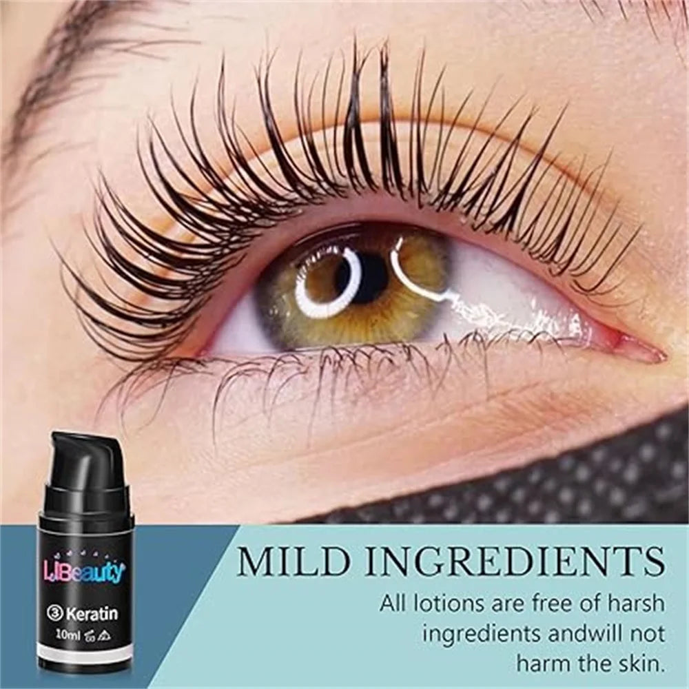 Libeauty Brow Lamination Lotion Single Bottle Lash Lift Perm Cream1#2#3#4 Keratin Emulsion Brow Lifting For Home Use Makeup Tool