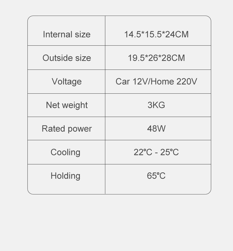 8L Mini Makeup Fridge WIth LED Light Mirror Portable Cosmetic Storage Refrigerator Keep fresh Cooler for Home Car Dual Us