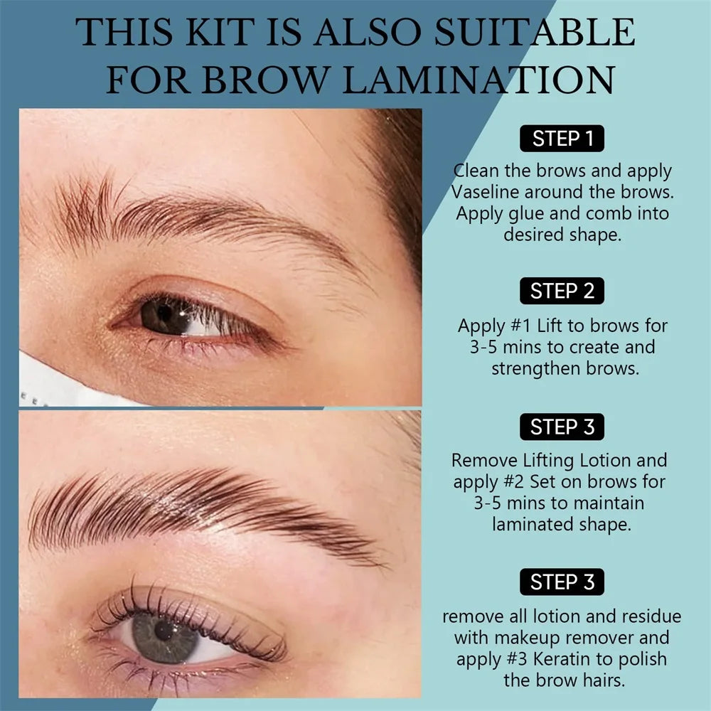 Libeauty Brow Lamination Lotion Single Bottle Lash Lift Perm Cream1#2#3#4 Keratin Emulsion Brow Lifting For Home Use Makeup Tool