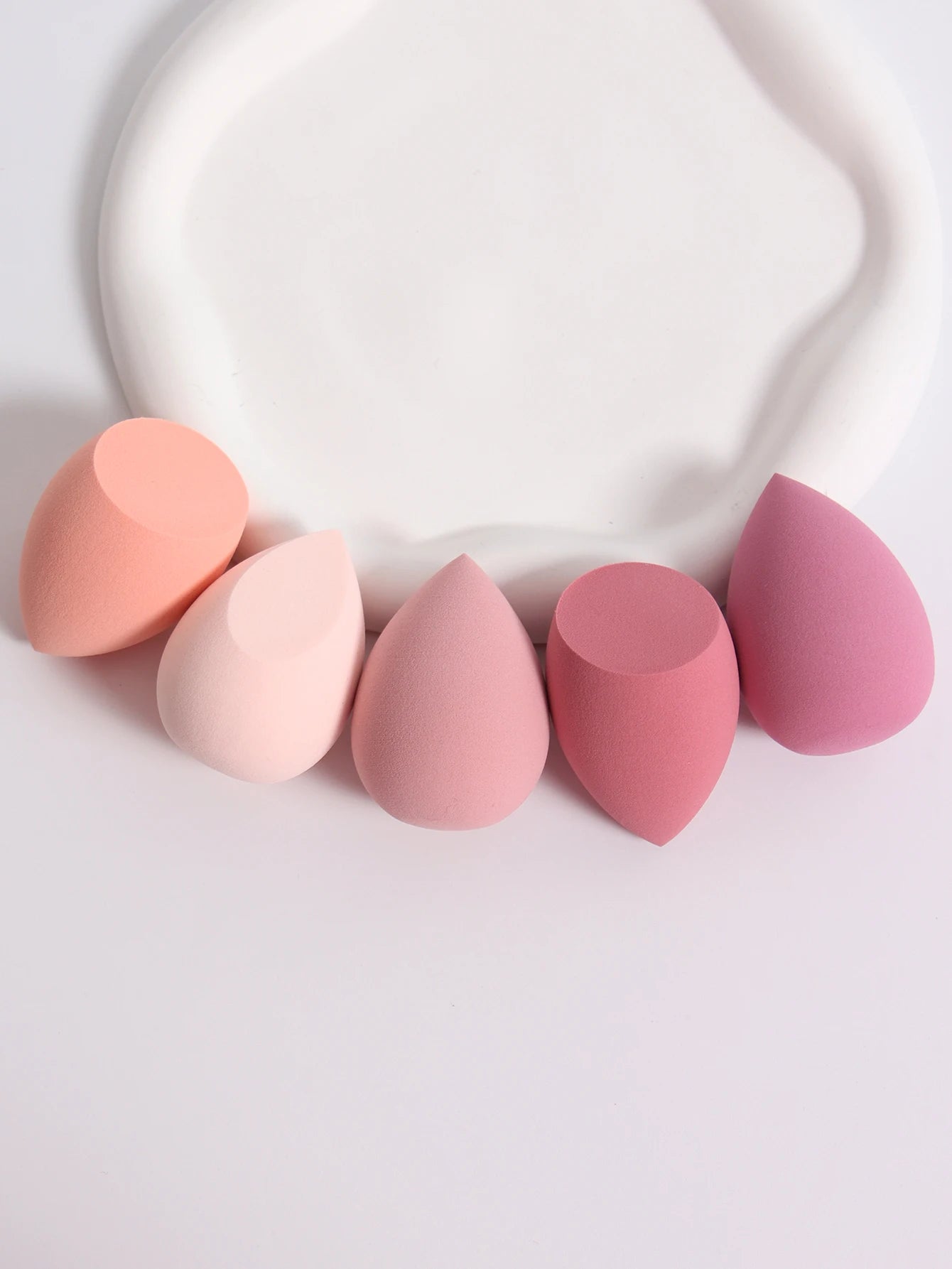 5 Bags of Beauty Eggs Makeup Sponge (Beauty Egg), Foundation Make-Up Mixed Beauty Sponge, Flawless Liquid, Cream and Powder, Mu