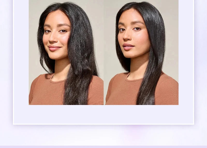 PURC Heat Protectant Spray Coconut Oil Frizz Control & Shine for All Hair Types Thermal Protection up to 470°F Hair Care