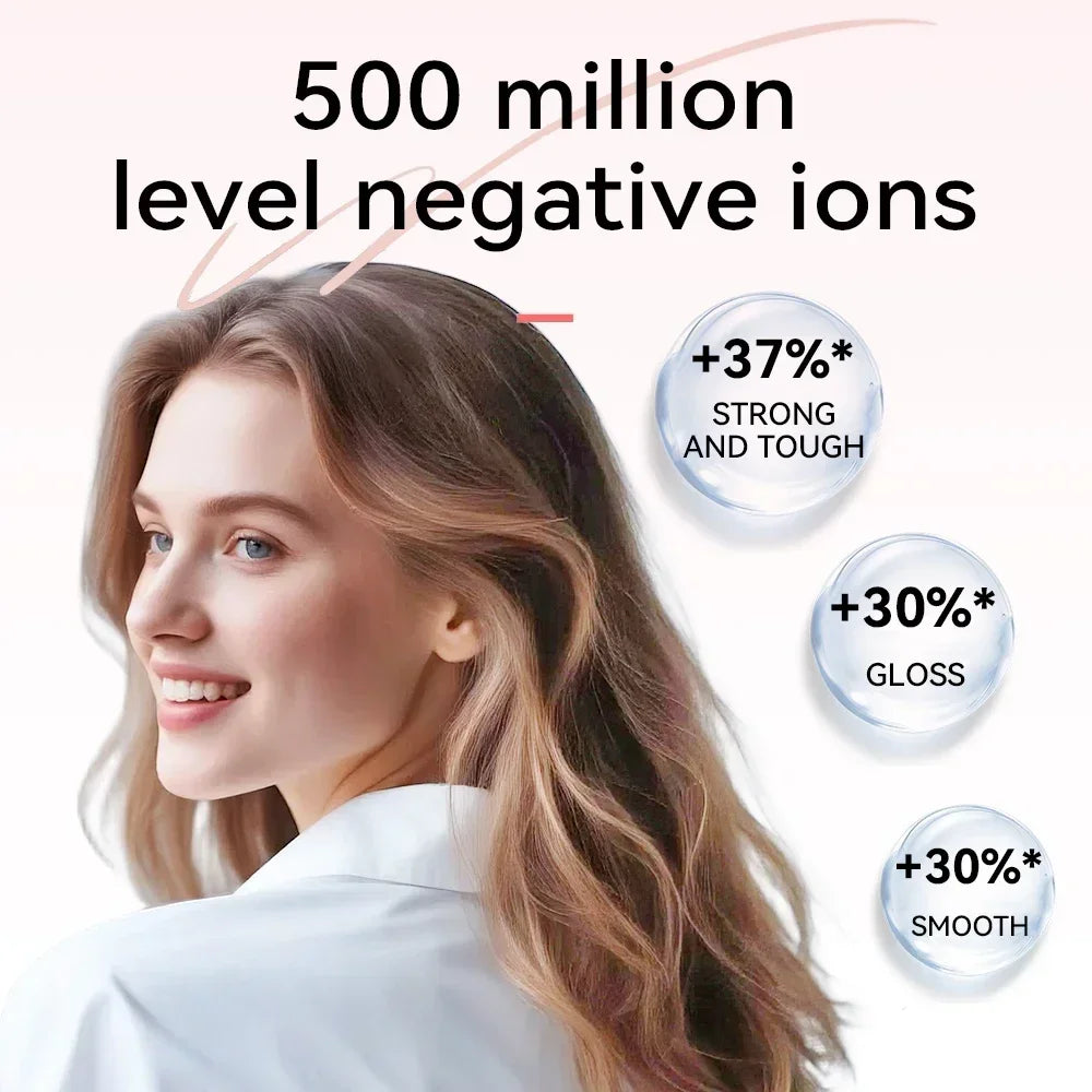 Portable Professional Leafless Hair Dryer High Power Quick Dry Travel Home Hair Styler Negative Ionic with Gift Box